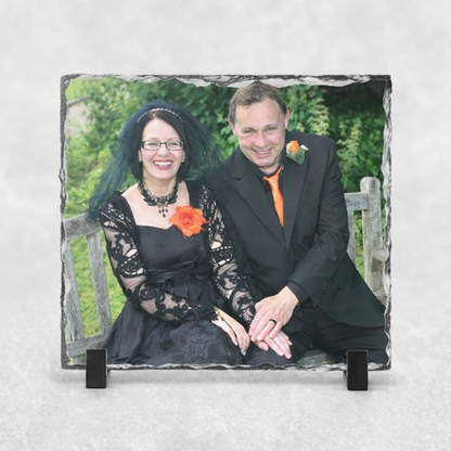 Personalised Photo Slate Tile