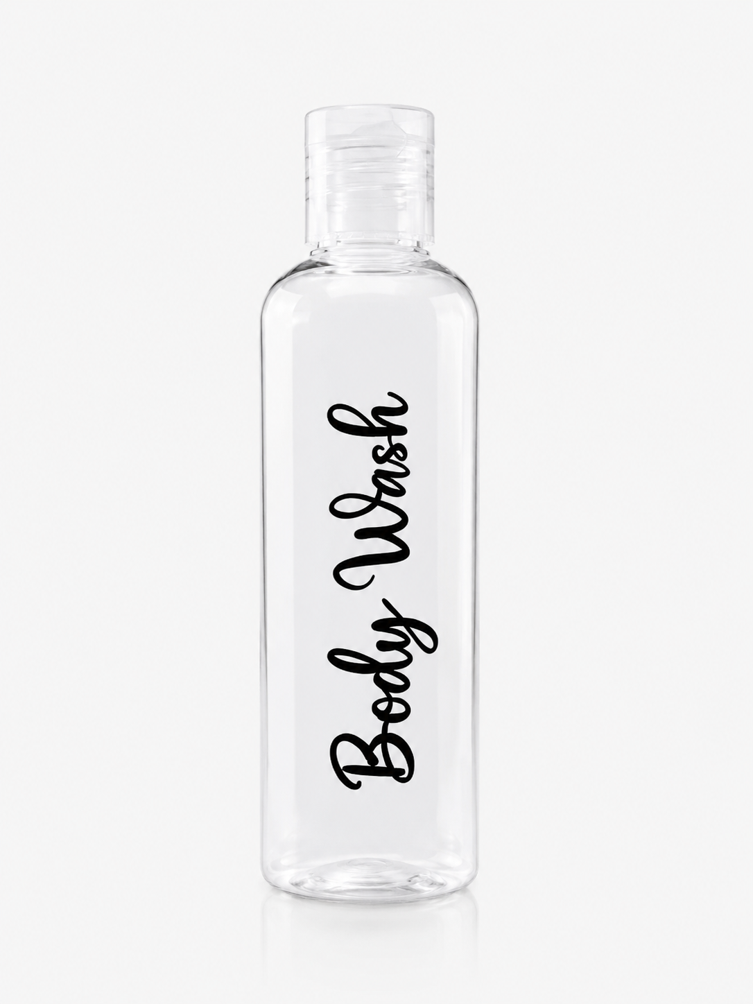 4 x 100ml Refillable Travel Toiletry Bottles with TSA-Approved Clear Bag