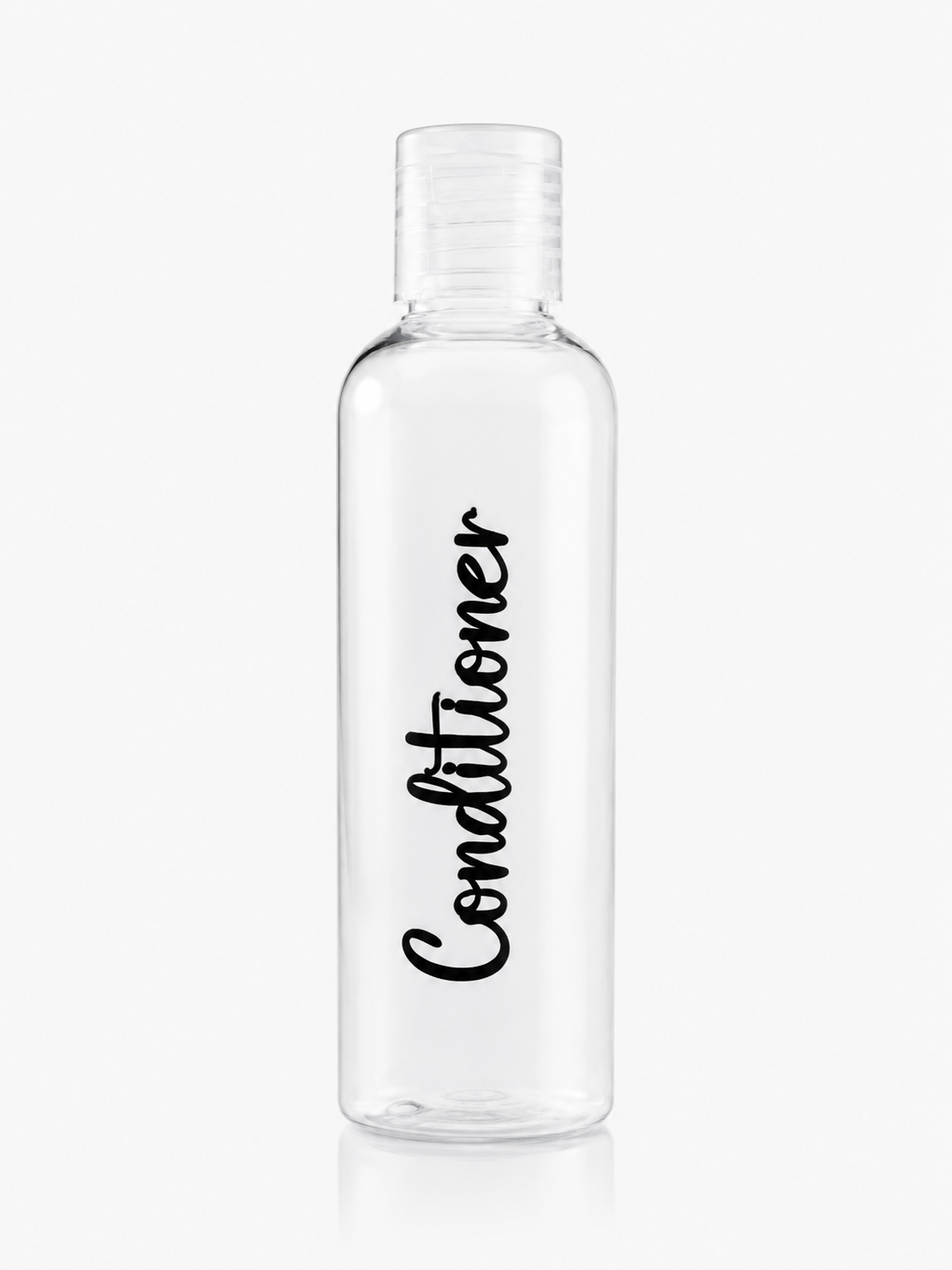 4 x 100ml Refillable Travel Toiletry Bottles with TSA-Approved Clear Bag