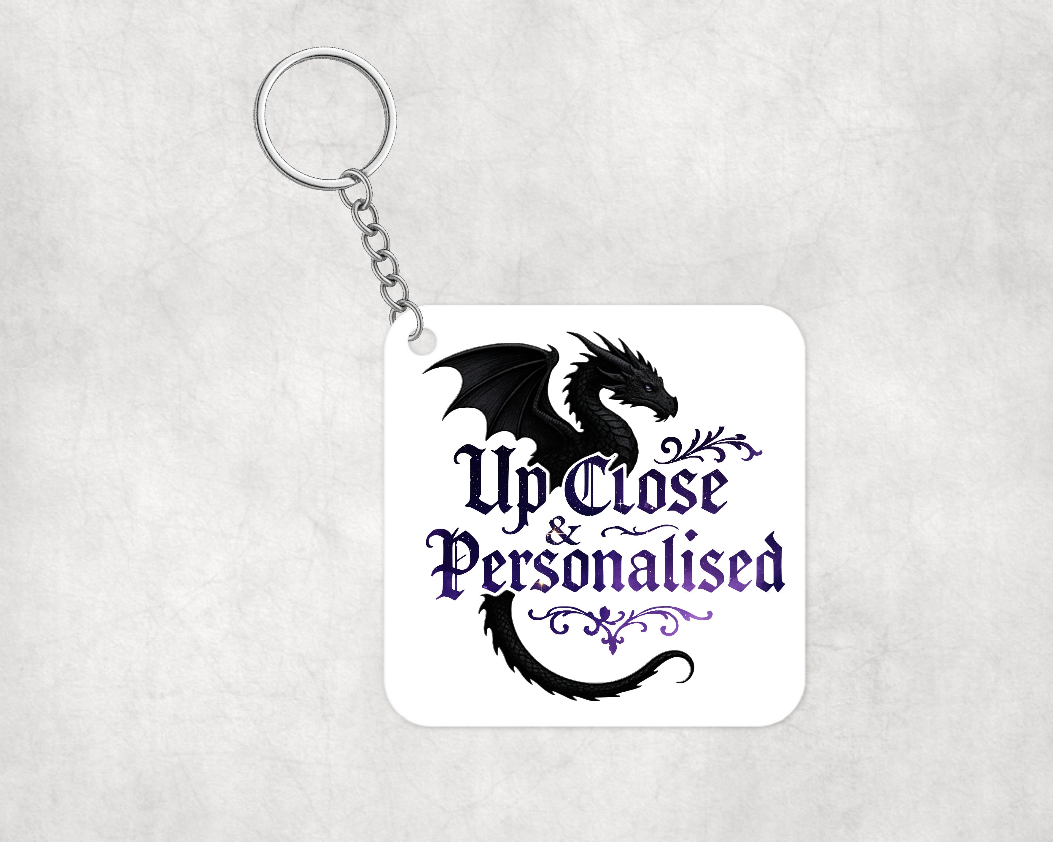 Custom MDF & Acrylic Keyrings – Up Close & Personalised
