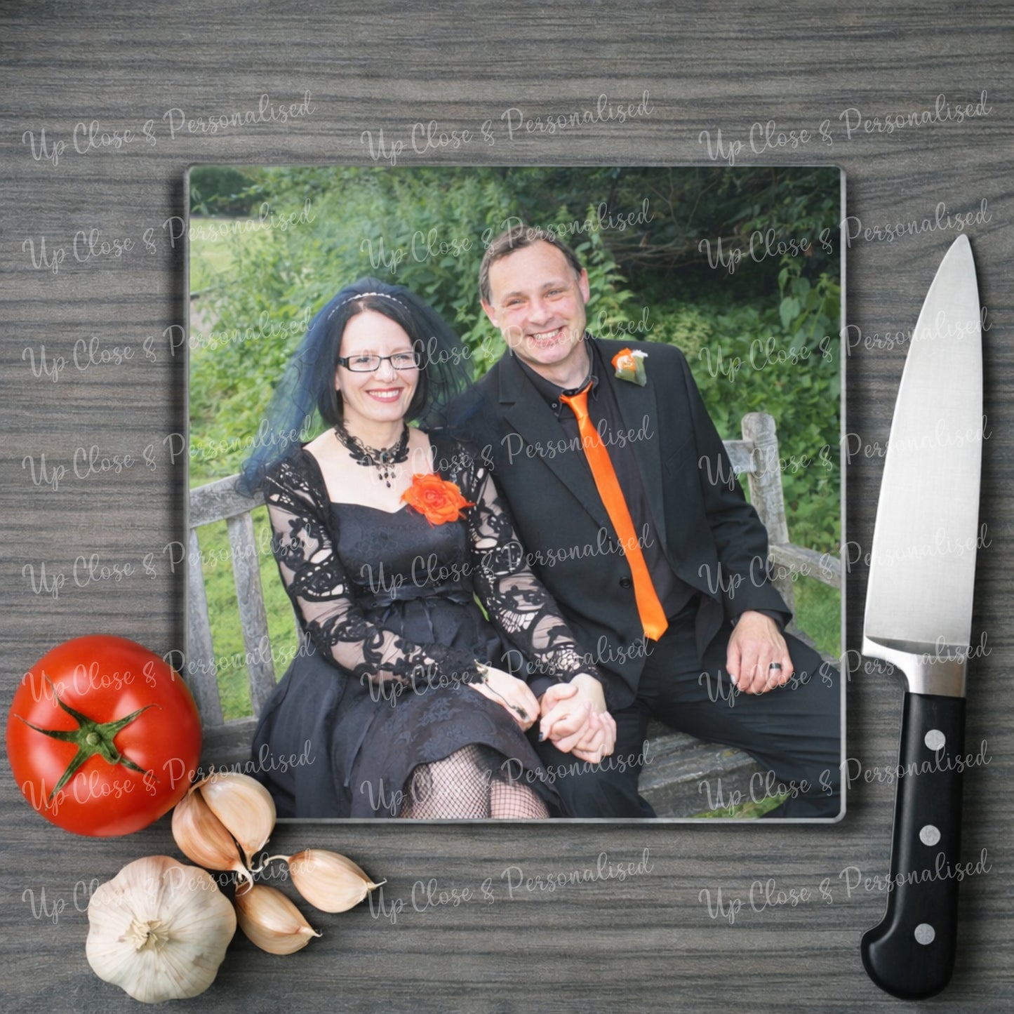 Personalised Glass Photo Chopping Board / Heat Protector / Coaster(s)