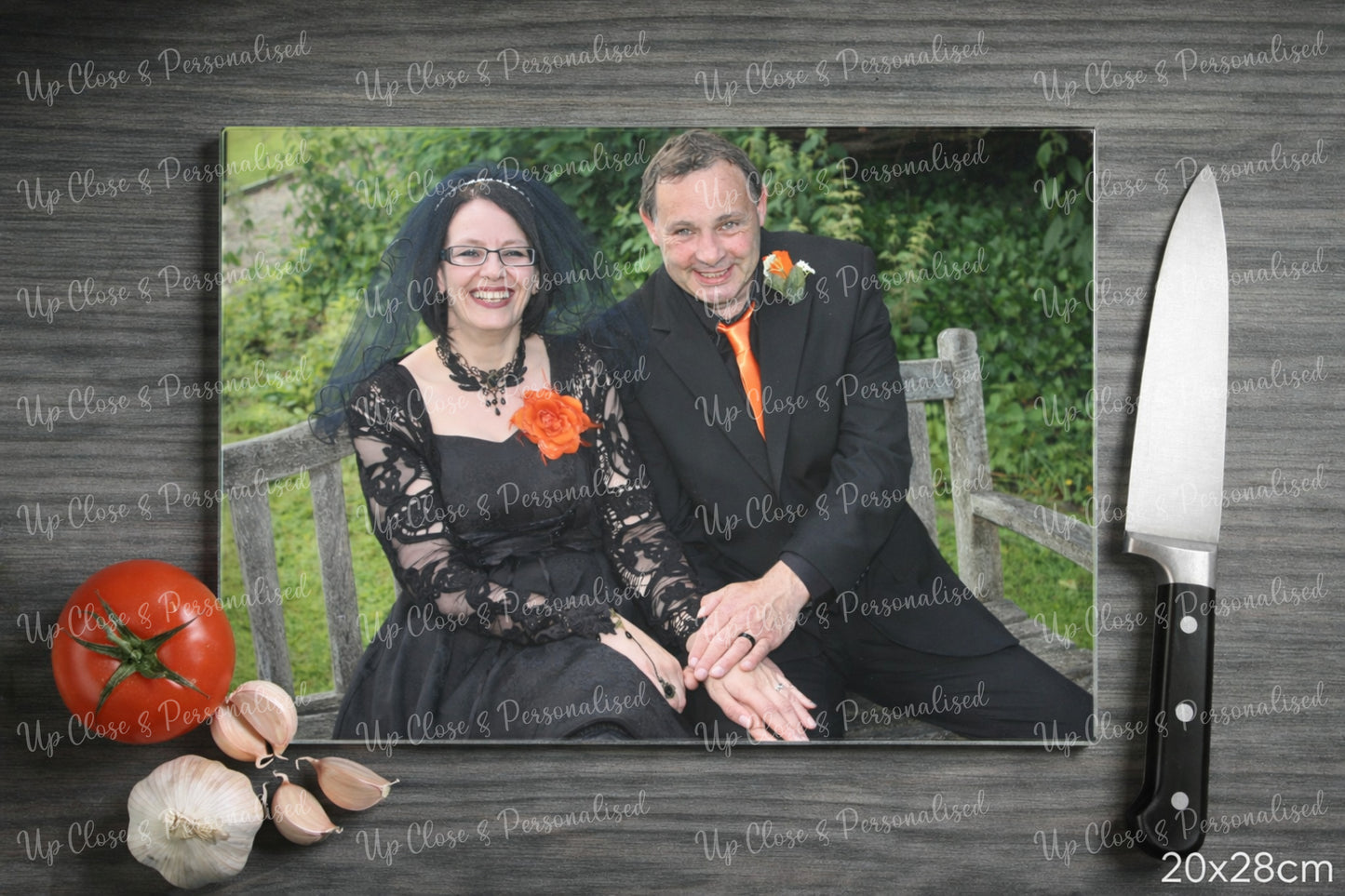 Personalised Glass Photo Chopping Board / Heat Protector / Coaster(s)