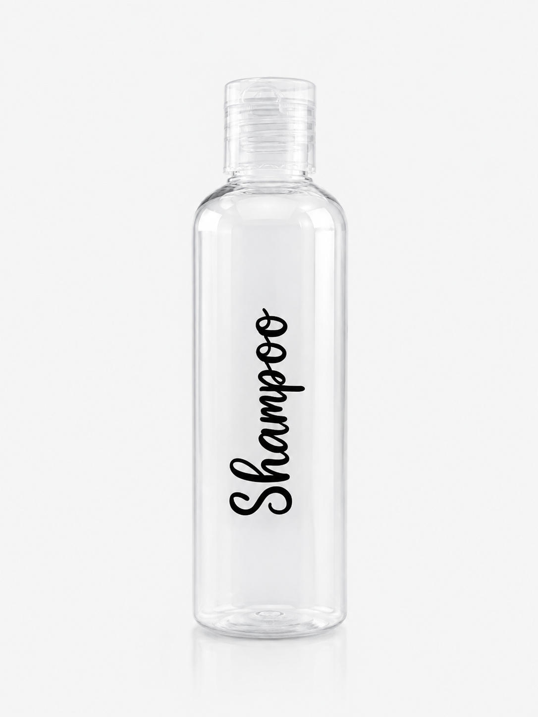 4 x 100ml Refillable Travel Toiletry Bottles with TSA-Approved Clear Bag